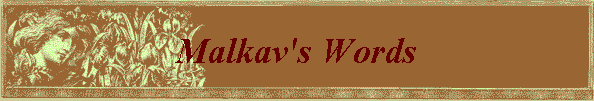 Malkav's Words
